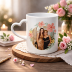 Чаша за 8-ми Март + ПОДАРЪК ключодържател