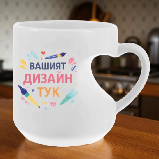 Чаша с дръжка ''LOVE''